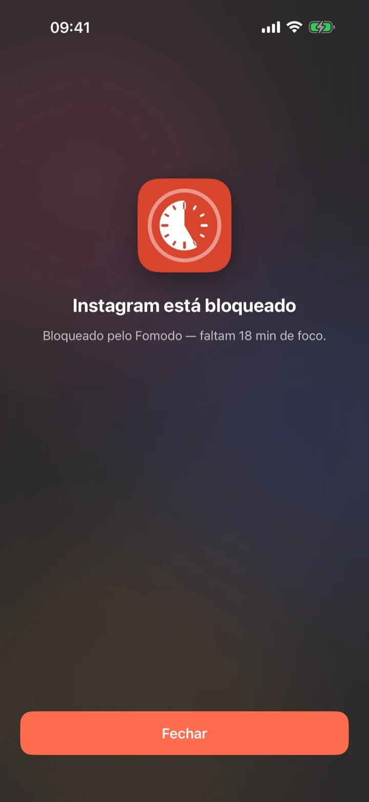 Tchau, apps que distraem