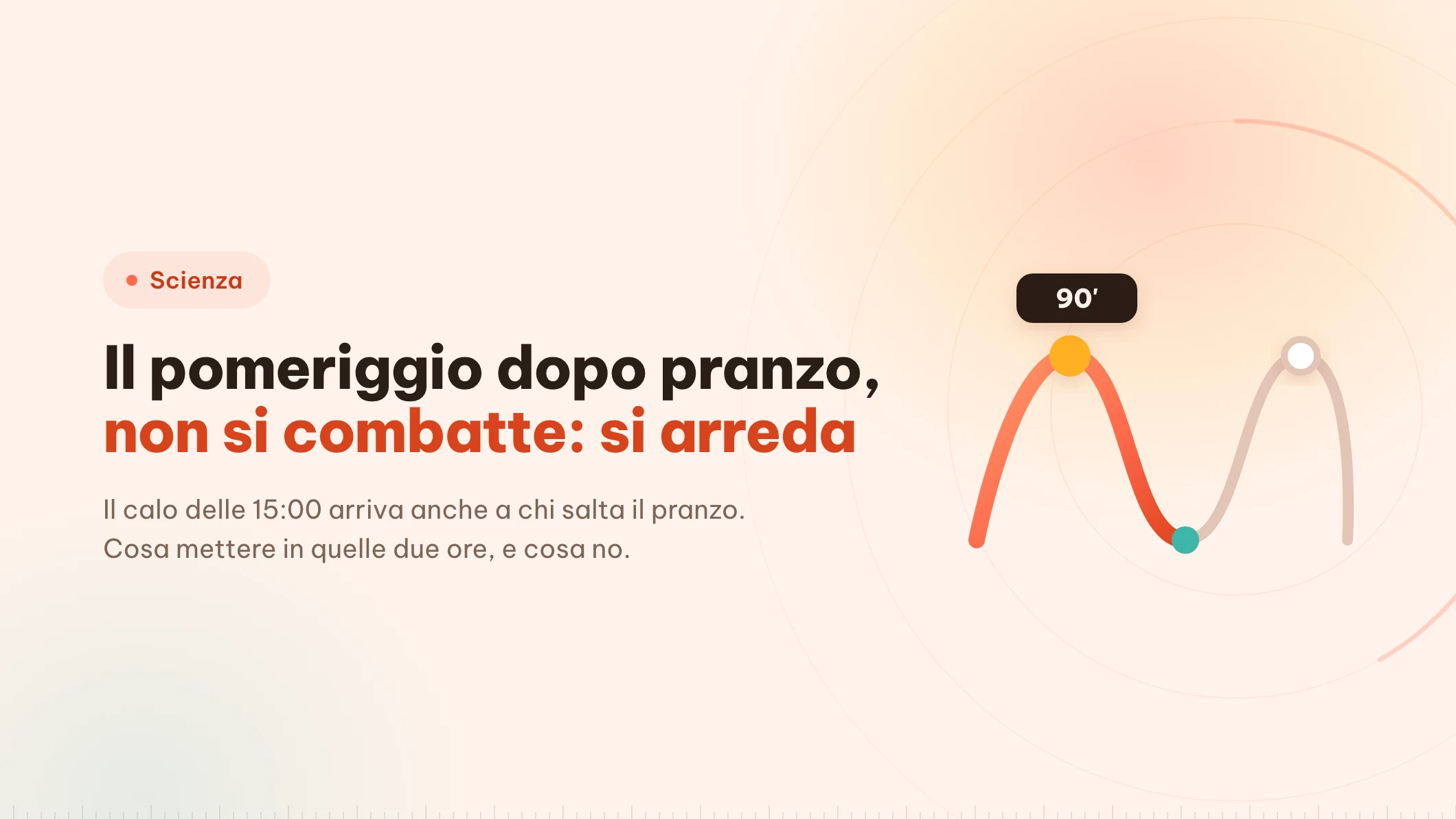 Il pomeriggio dopo pranzo: come arredare l’ora morta