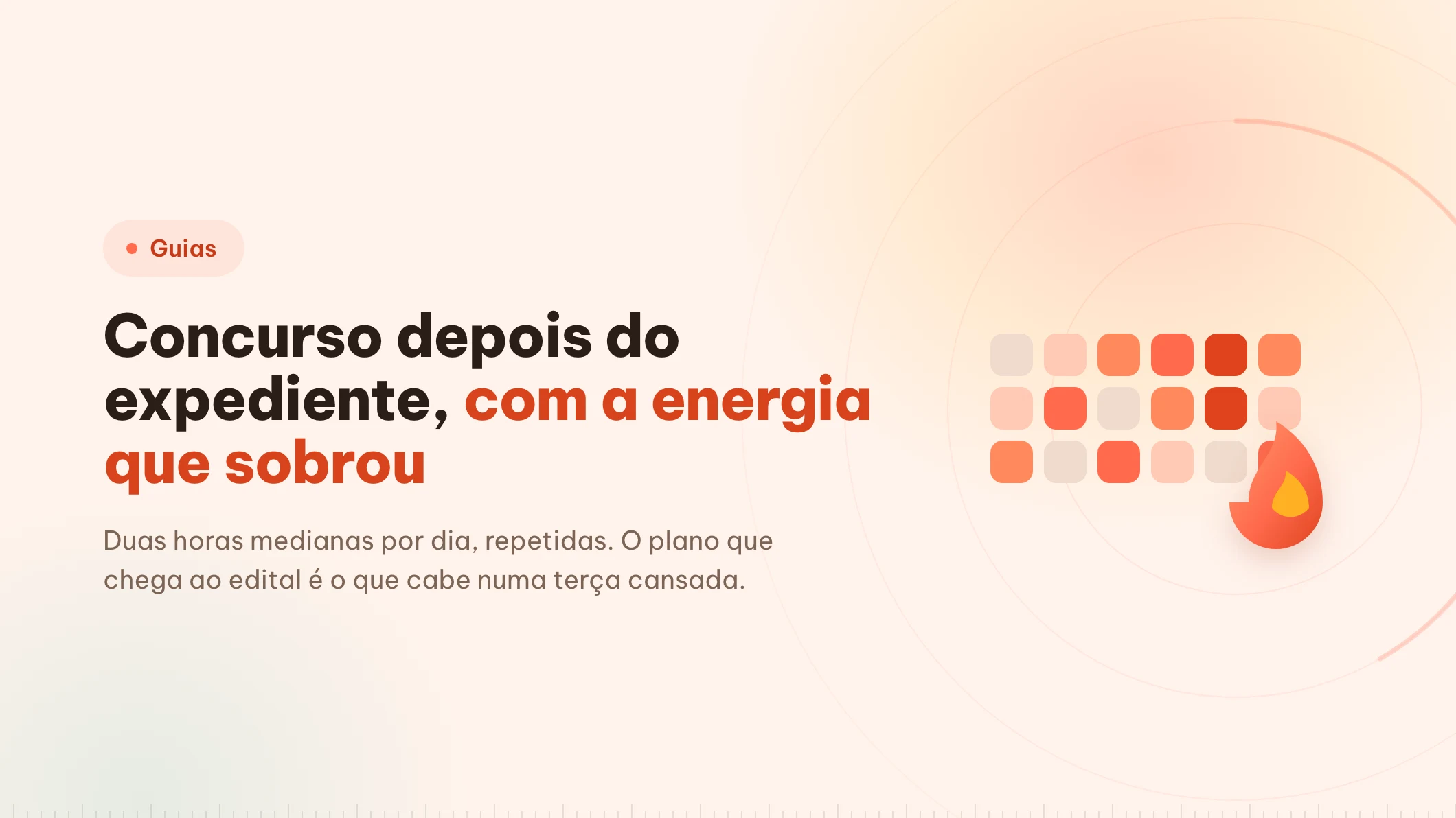 Estudar para concurso trabalhando: o plano das 20h